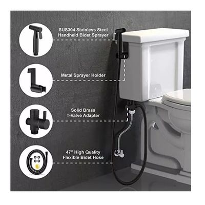 Imagen 2 del producto Ducha Bidet Arabe Acero Inoxidable Wc Inodoro