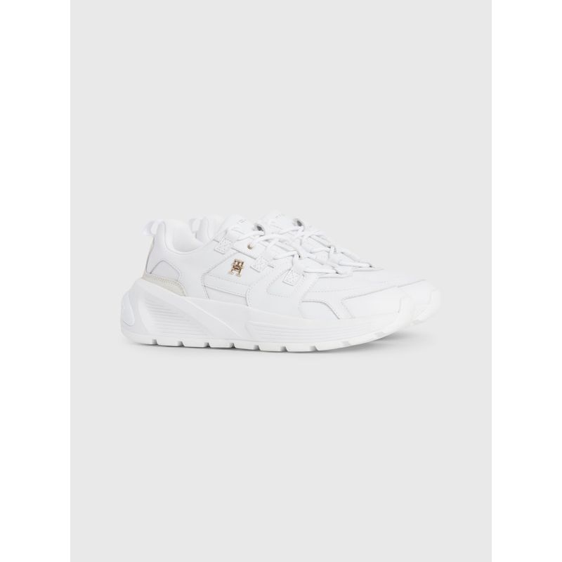 TOMMY HILFIGER - ZAPATILLAS PREMIUM CON SUELA DENTADA BLANCO TOMMY HILFIGER