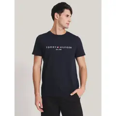 TOMMY HILFIGER - Polera Im Core Logo Slim Fit