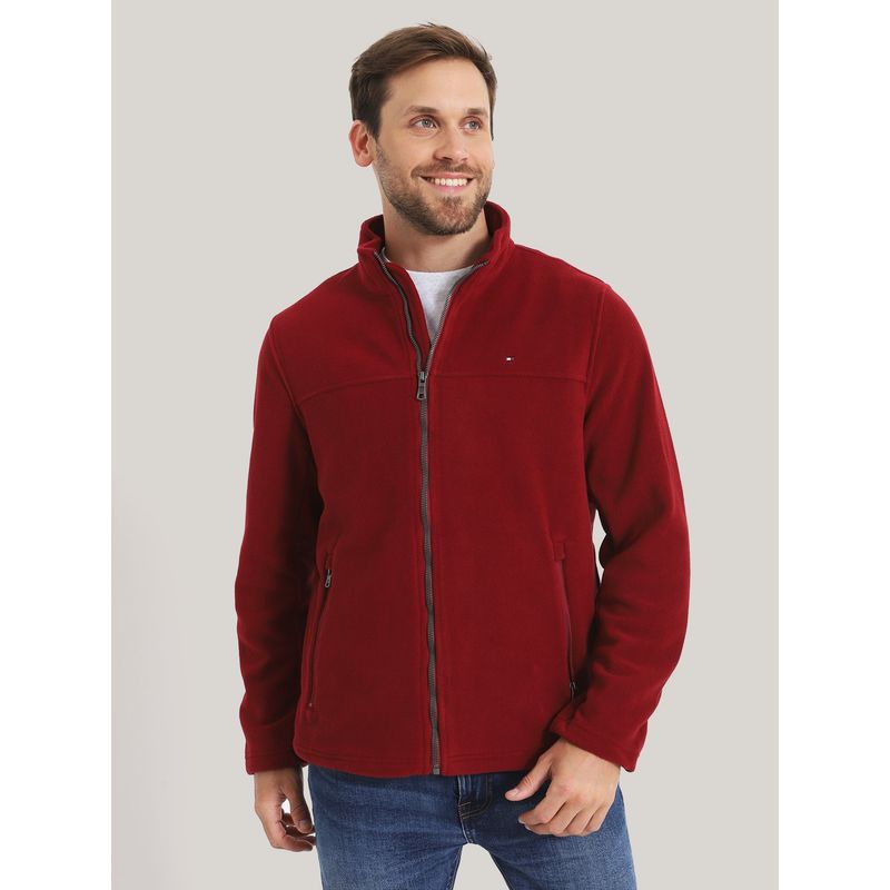 TOMMY HILFIGER - POLERÓN ESSENTIAL POLAR BURDEO TOMMY HILFIGER