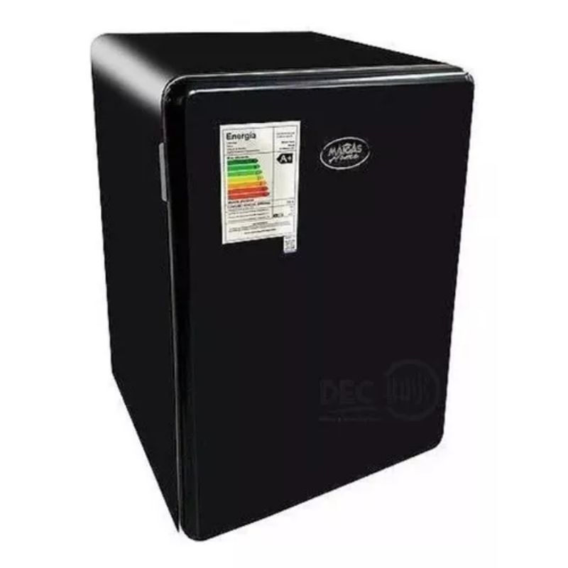 MAIGAS - Frigobar Maigas Retro Negro 116 Litros