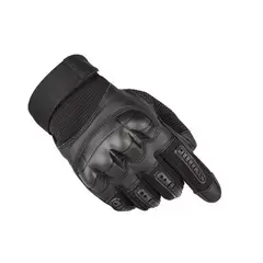 GENERICO - Guantes Cuero Con Pantalla Táctil Para Motocicleta Talla M