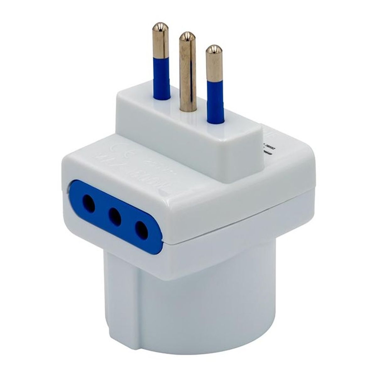 PHILCO - Enchufe Adaptador Schuko Triple Philco