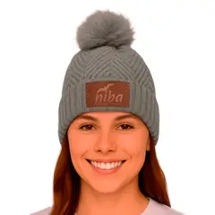 NIBA - Gorro lana Huingan Gris