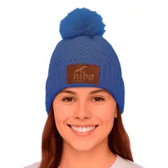 NIBA - Gorro lana Huingan Azul