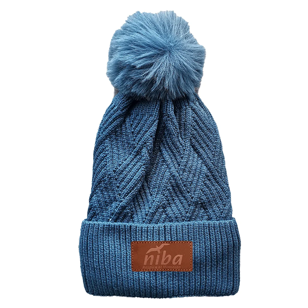 NIBA - Gorro lana Huingan Azul Niba