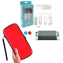 GENERICO - Set completo de protección para Nintendo Switch Oled