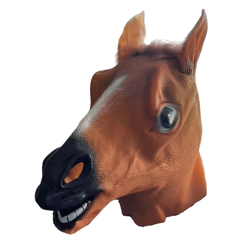 GENERICO - Máscara de caballo de látex