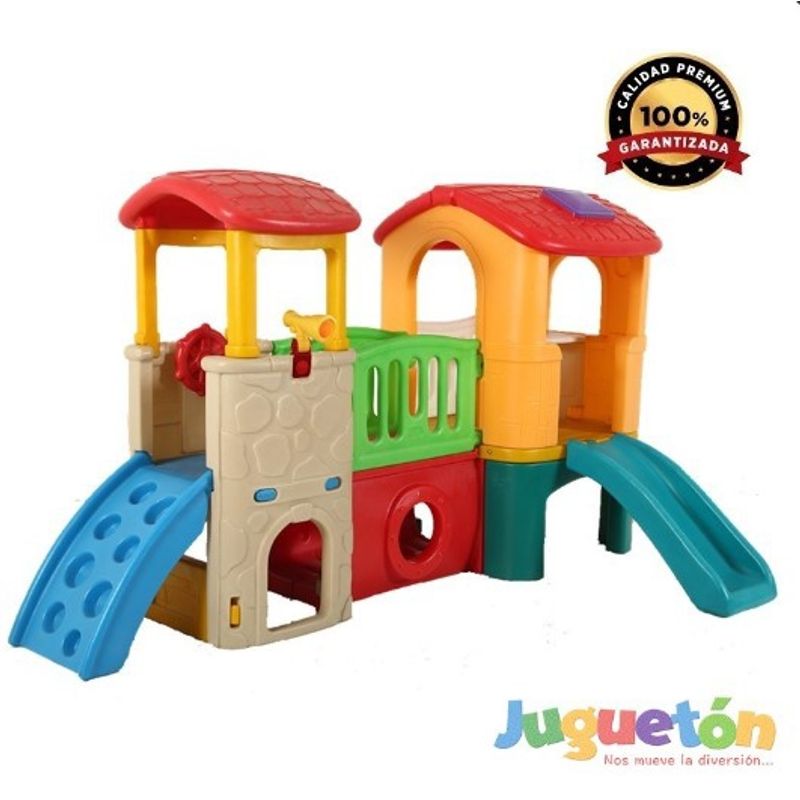JUGUETON - Estación de Juegos Casa Club Ludik Colorida