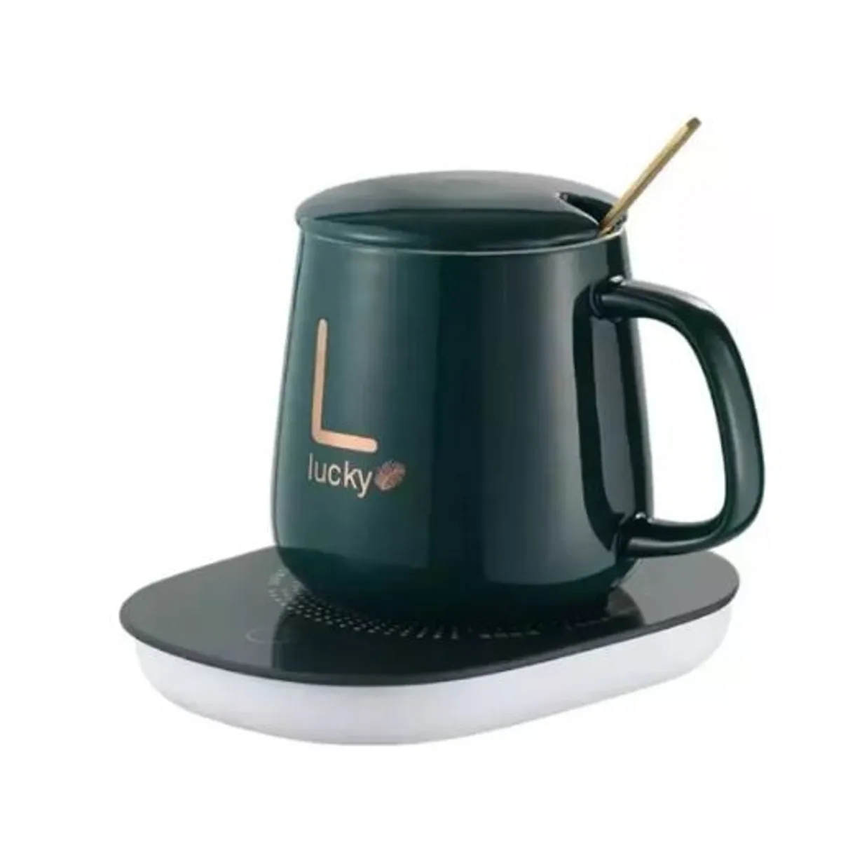 GENERICO - Taza Con Calentador Eléctrico 55°c Tazón Para Cafe Té Leche