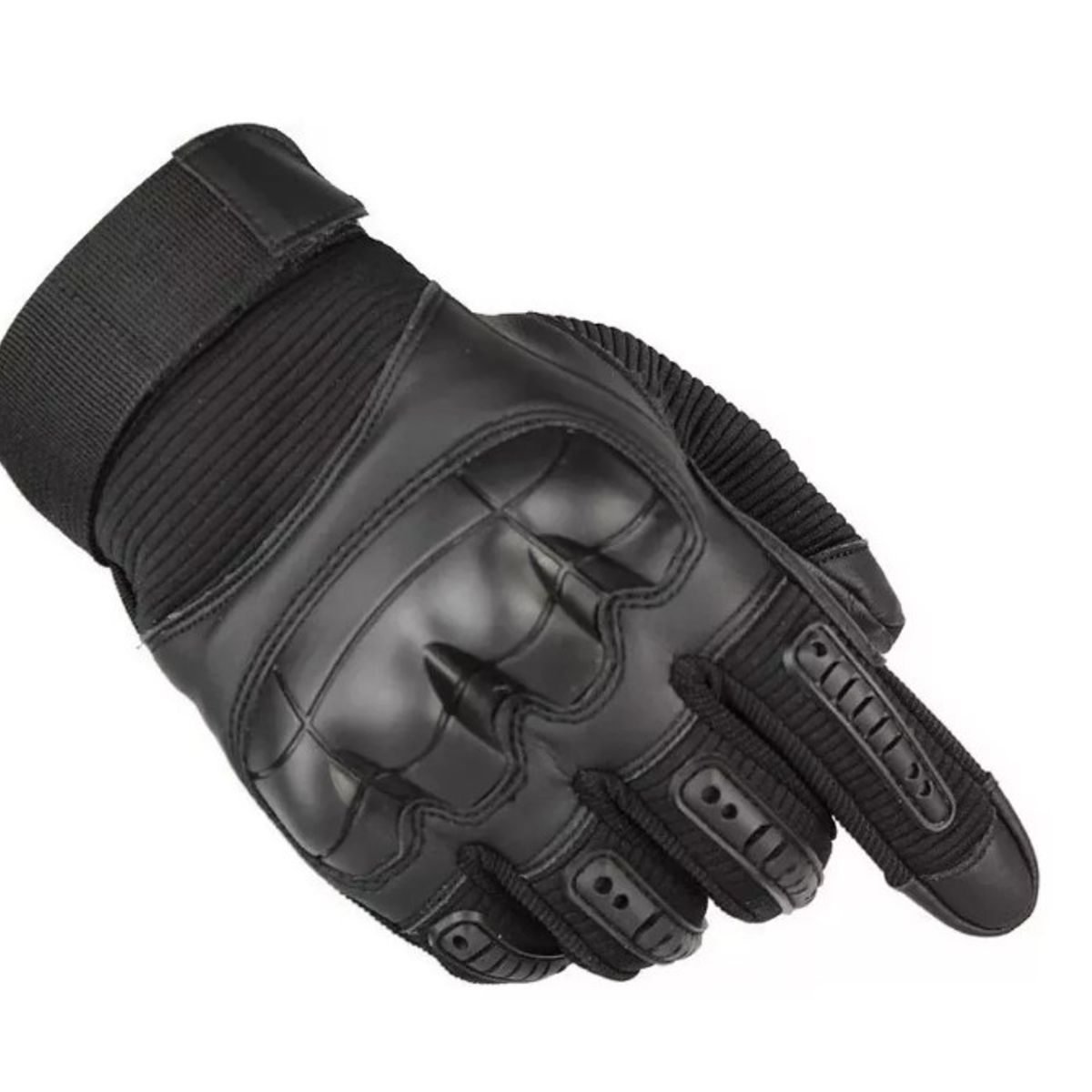 GENERICO - Guantes Cuero Con Pantalla Táctil Para Motocicleta Talla L