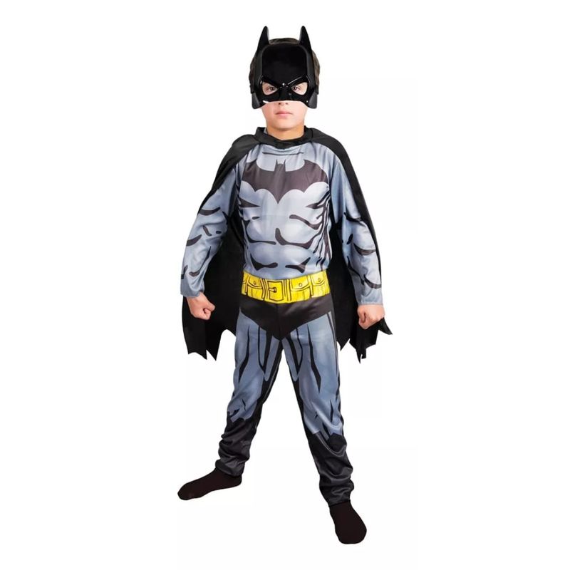 GENERICO - DISFRAZ BATMAN CLASSIC TALLA 7-8 AÑOS