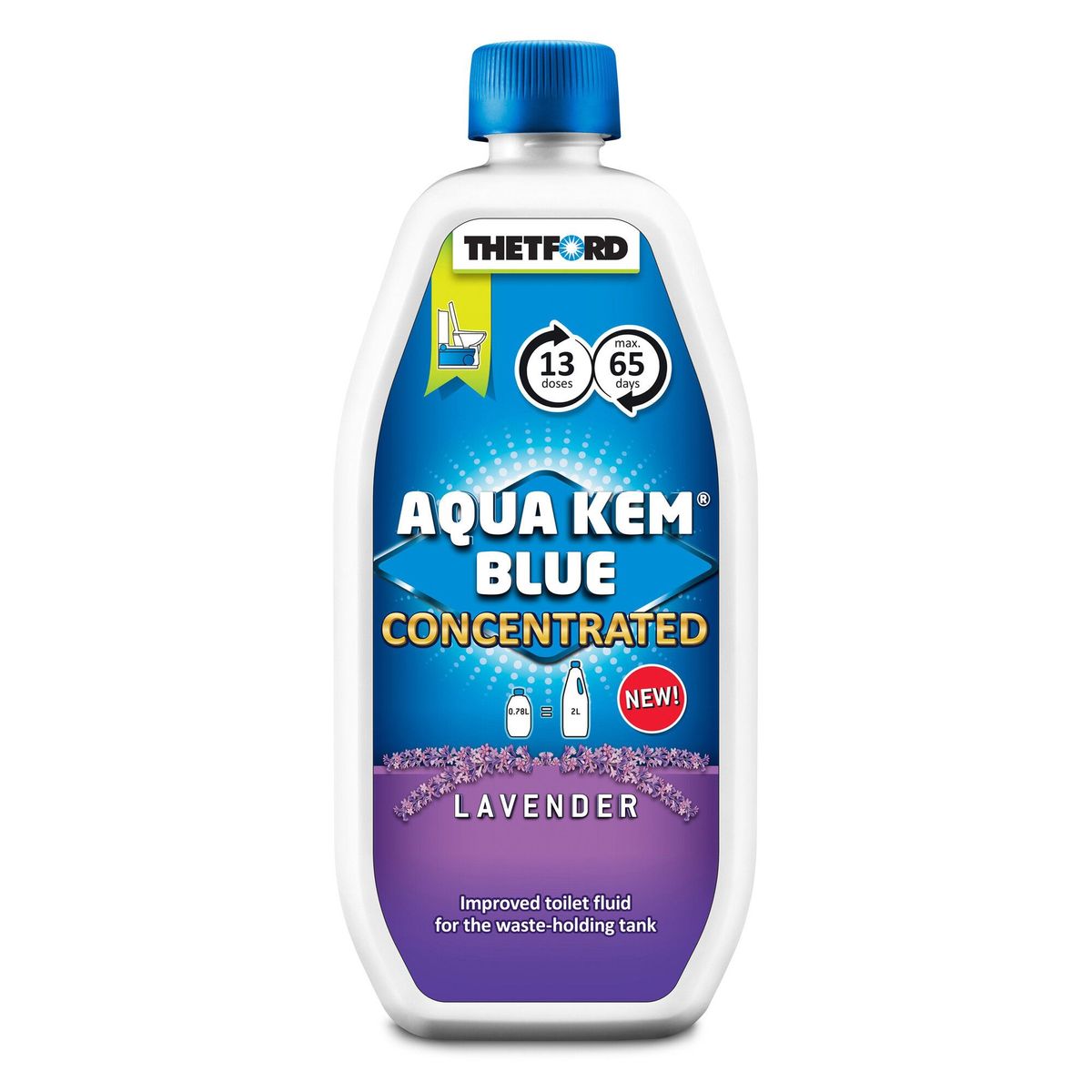THETFORD - DISGREGANTE AQUA KEM BLUE CONCENTRADO LAVANDA