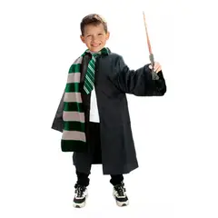 GENERICO - Disfraz Mago Harry Potter Para Niños Slytherin TALLA 3-4