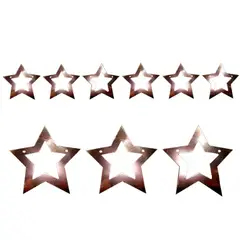 GENERICO - Guirnalda Estrella Rose Gold 3m Doble X 1 Uni