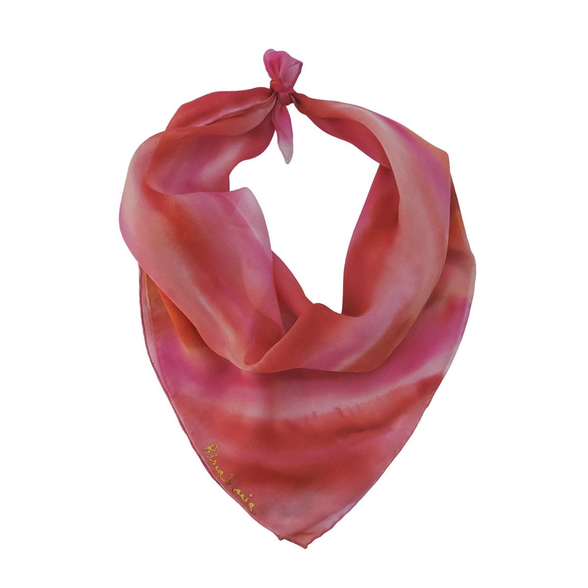 SEDAS RINA MARIA - Pañoleta Seda Natural Water Violet