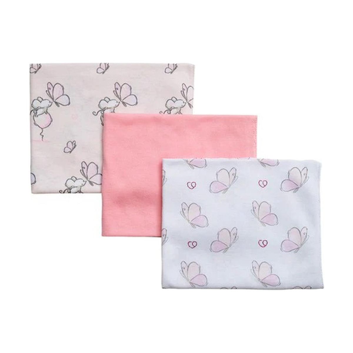 BAMBINO - Set Tres Pañales Tutitos Bambino -electromedicina - Rosa