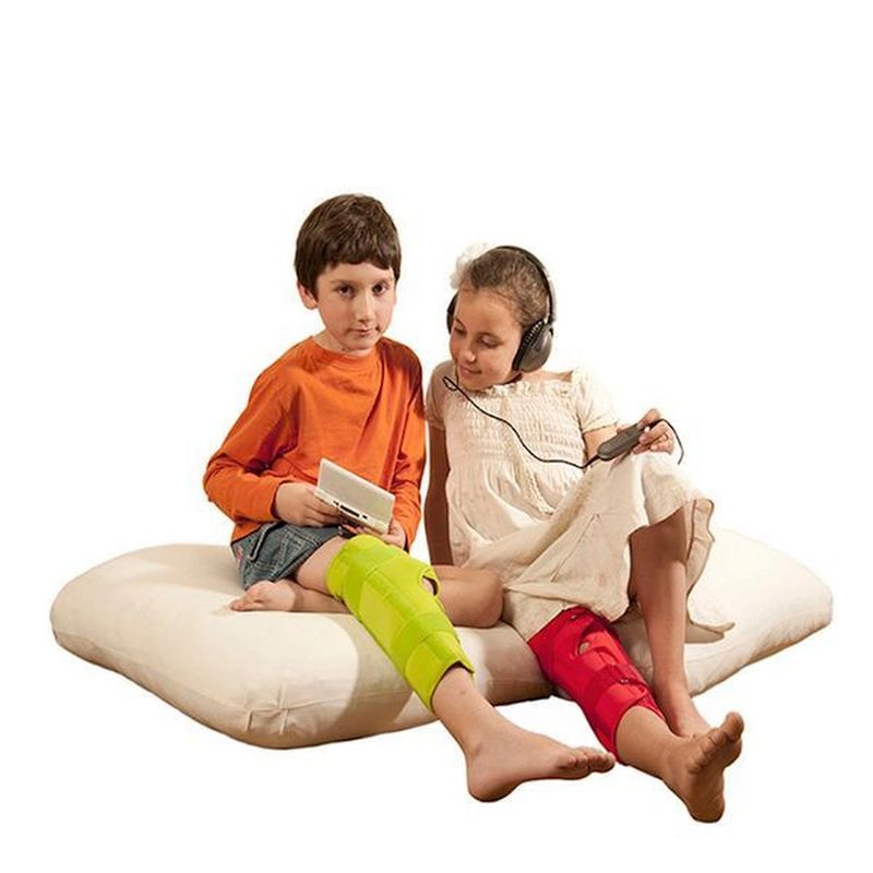 BLUNDING - Inmovilizador De Rodilla Infantil Talla 8-10 - Naranja