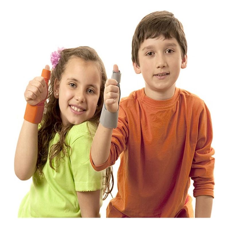 BLUNDING - Inmovilizador De Dedo Pulgar Infantil Talla 12-14 - Naranja