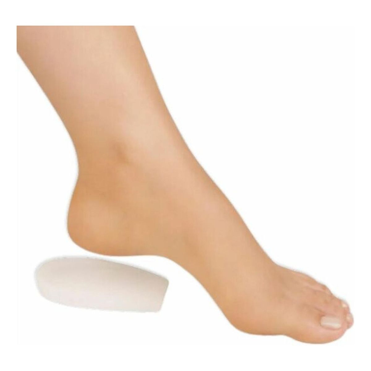 BLUNDING - Talonera En Silicona Par -electromedicina - Blanco - S