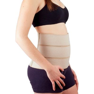 Imagen 2 del producto Faja Cuatro Bandas Abdominal -electromedicina - Beige - S
