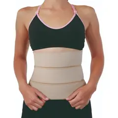 BLUNDING - Faja Cuatro Bandas Abdominal -electromedicina - Beige - M