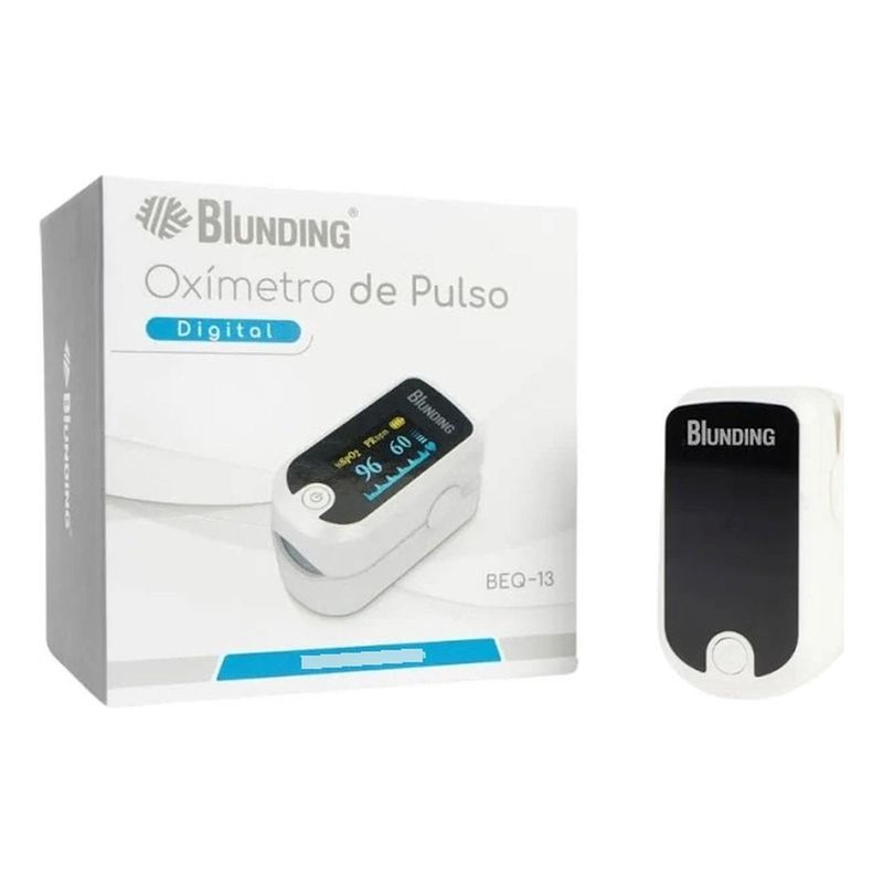 BLUNDING - Oxímetro De Pulso Saturómetro Blunding- Electromedicina
