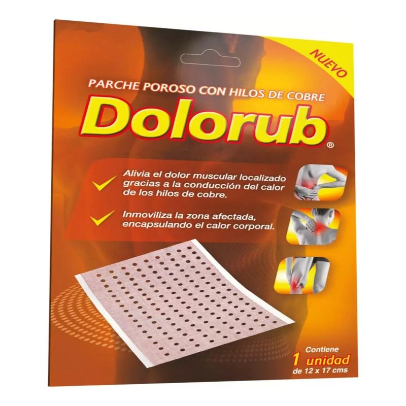 Dolorub - Dolorub Parche Con Hilos De Cobre- Electromedicina