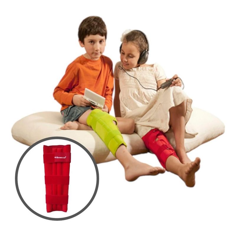 BLUNDING - Inmovilizador De Rodilla Infantil Talla 4-6 - Azul cielo