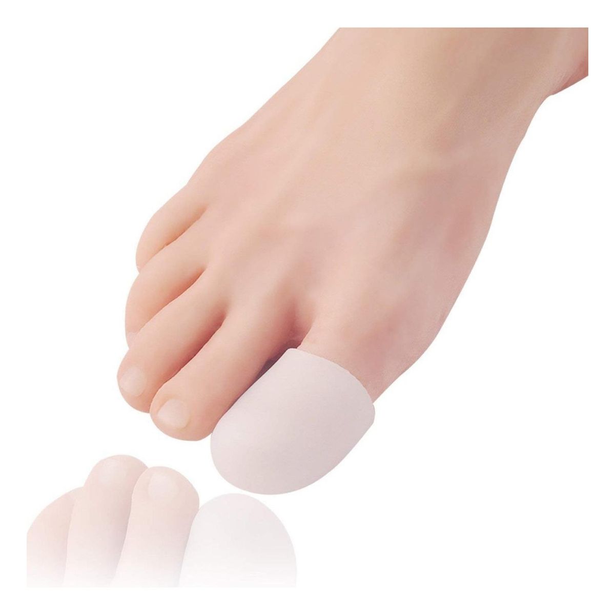 BLUNDING - Protector De Uñas En Silicona Unidad -electromedicina - Azul cielo