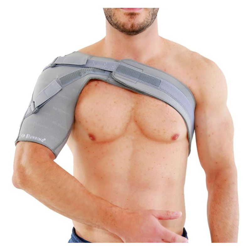BLUNDING - Ortesis Estabilizadora De Hombro Izquierda -electromedicina - Gris - XL