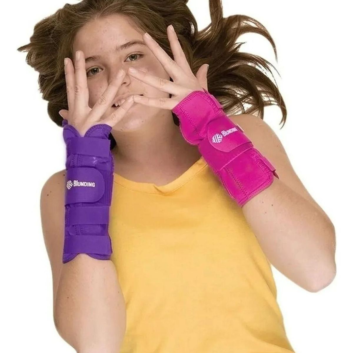 BLUNDING - Muñequera Derecha Inmovilizadora Infantil Talla 8-10