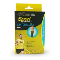 BLUNDING - Pantorrillera Sport Bambu 1 Unidad-electromedicina - Gris - XL