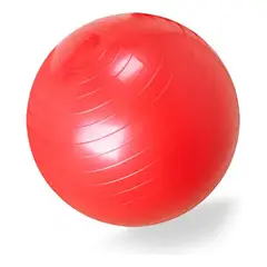 BLUNDING - Balón De Ejercicios Con Bombín 75cm Rojo-electromedicina