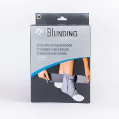 BLUNDING - Tobillera Estabilizadora Con Barras Laterales-electromedicin - Gris - M