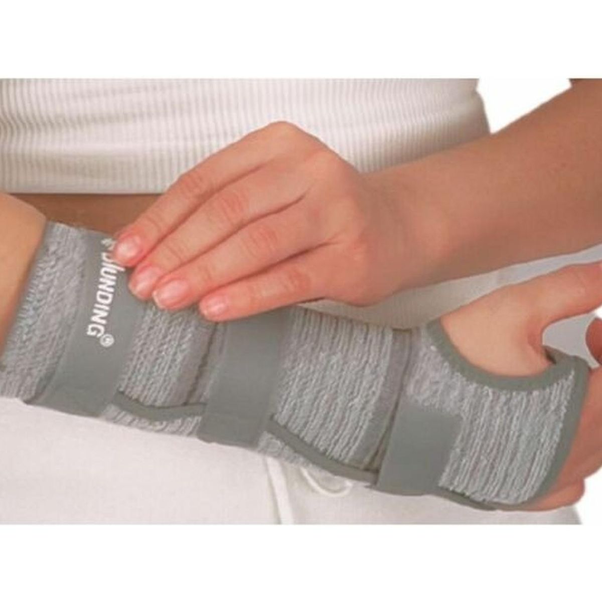 BLUNDING - Inmovilizador De Muñeca Ambidiestra - Electromedicina - Gris - M