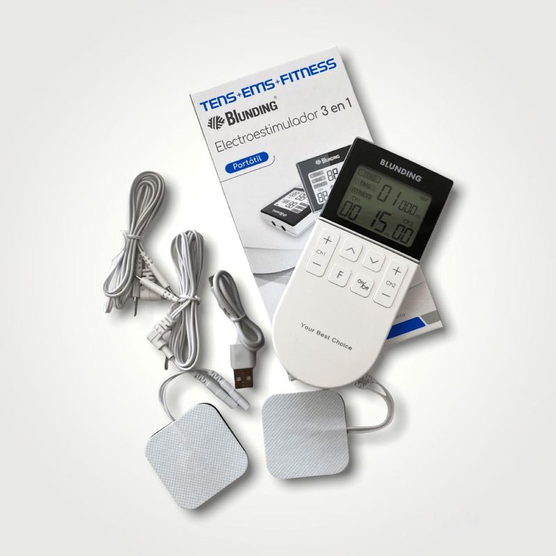 BLUNDING - Electroestimulador3 En 1 Tens+ems+fitneess Blunding