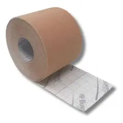 BLUNDING - Cinta Kinesiotape Venda Neuromuscular Unidad 5cmx5metros - Marron claro