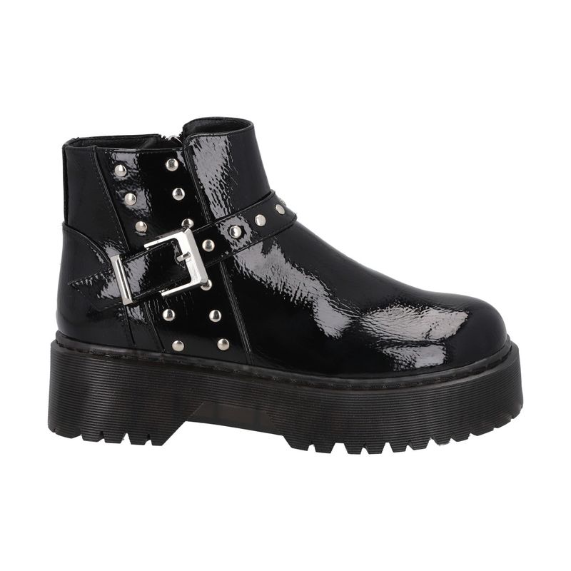 POLICE - Botin Mujer Negro Rob 53  Police