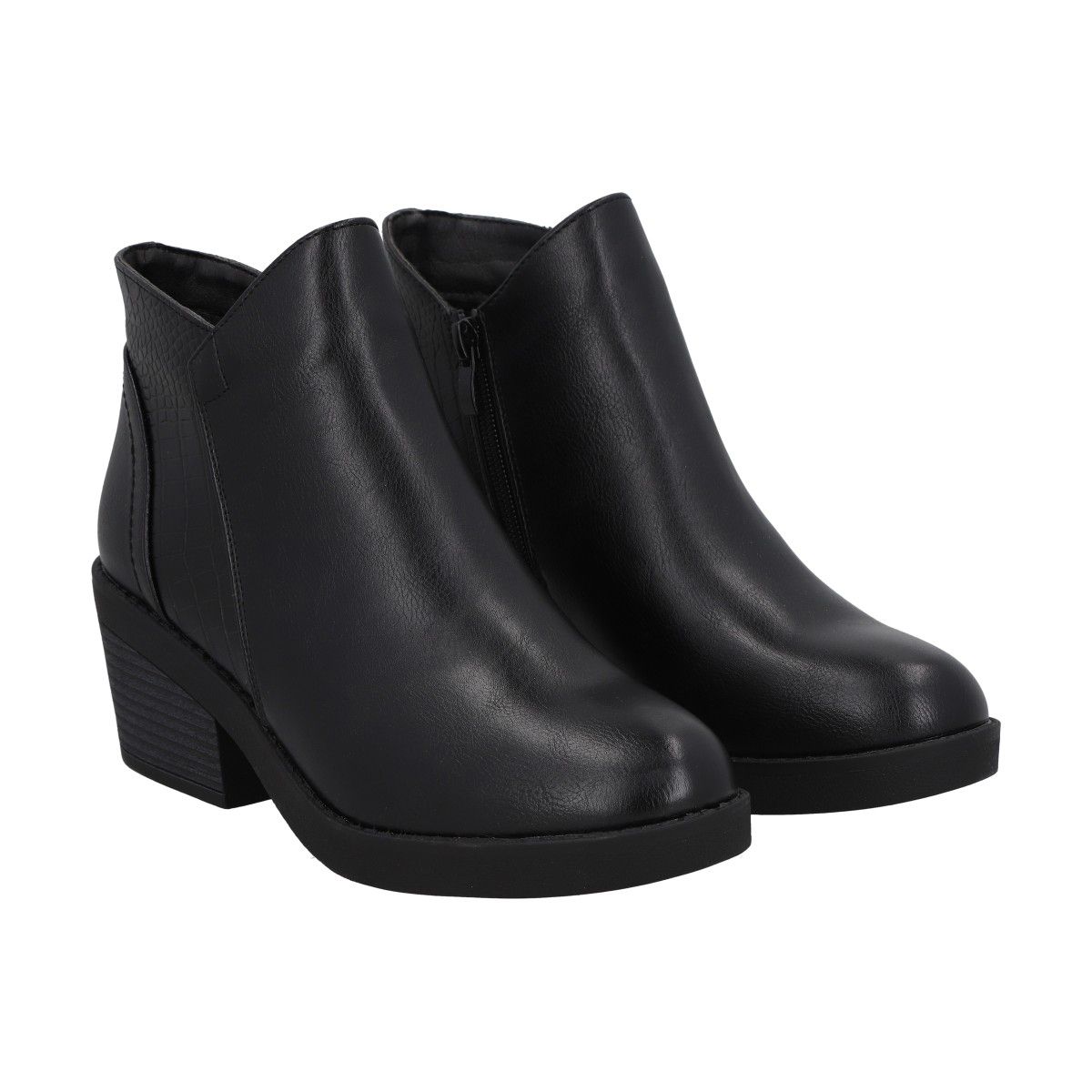 POLICE - Botin Mujer Negro Zara Police