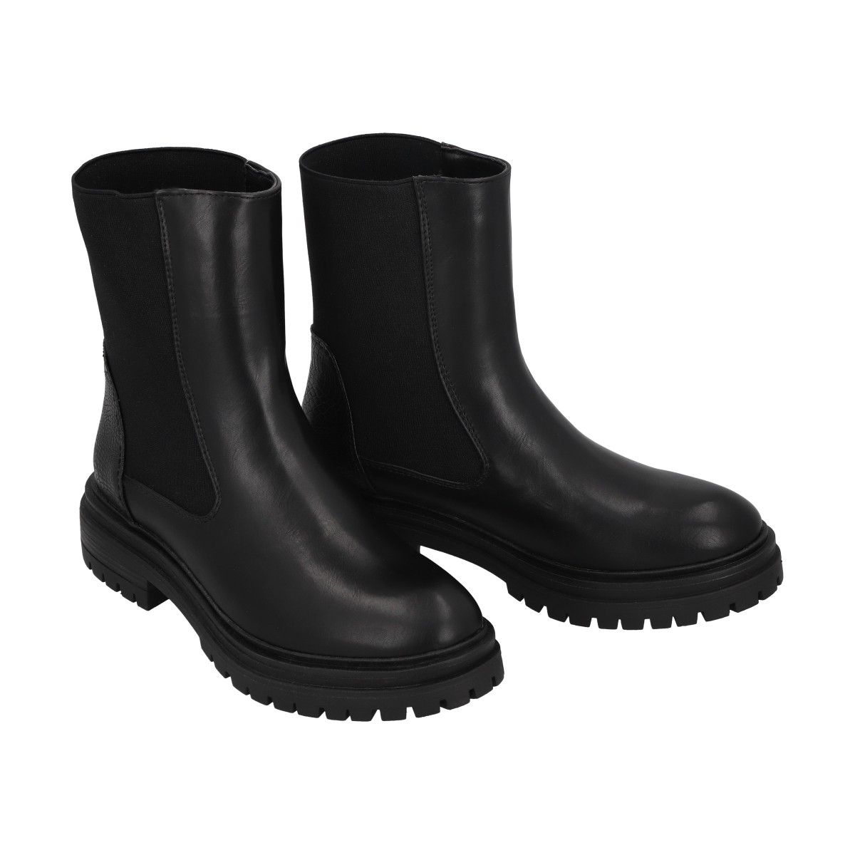 POLICE - Botin Mujer Negro Plataforma Tasi Police