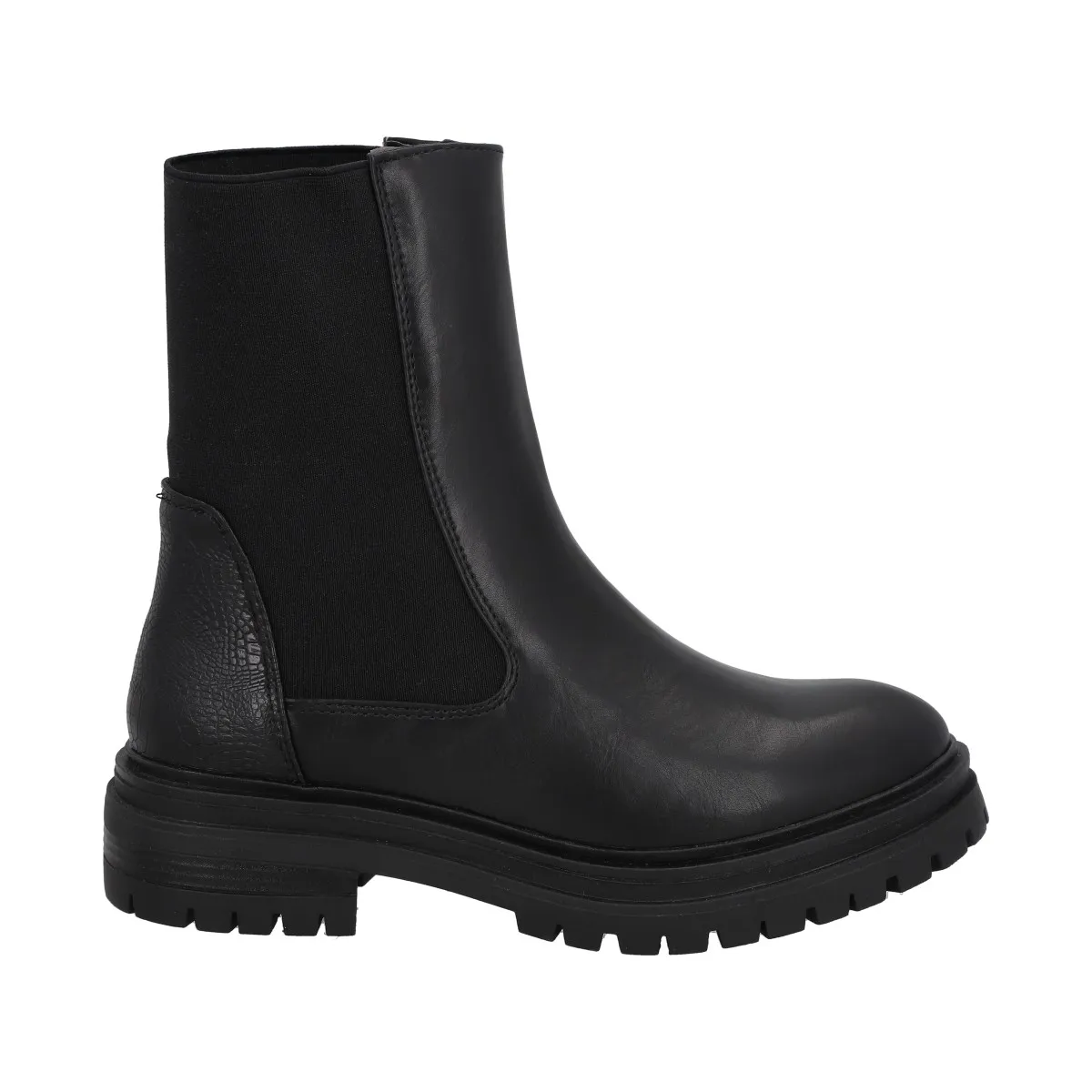 POLICE - Botin Mujer Negro Plataforma Tasi Police