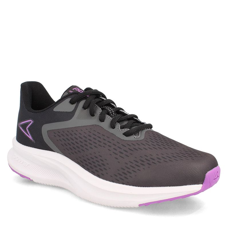 POWER - Zapatilla  Mujer Power Harrow Plus Racer Sc Negro.