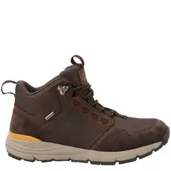 HUSH PUPPIES - Zapato outdoor Zapatilla con caña cuero hombre cavier chocolate