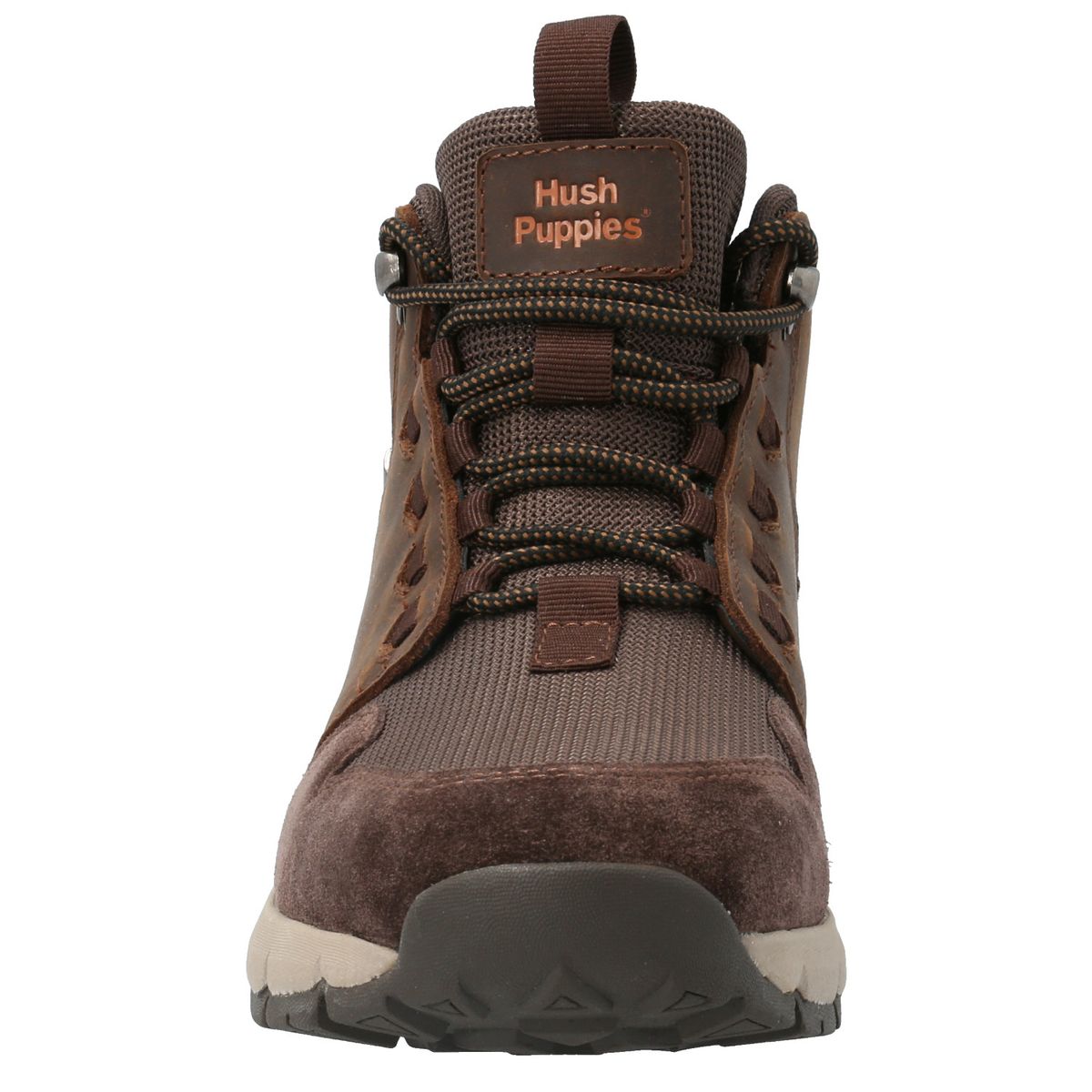 HUSH PUPPIES - Zapato outdoor Zapatilla con caña cuero hombre cavier chocolate HUSH PUPPIES