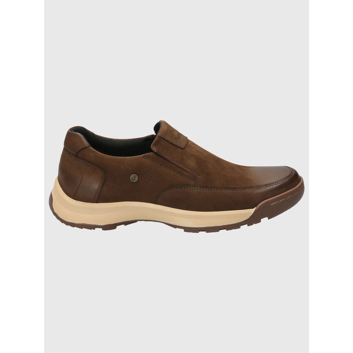 HUSH PUPPIES - Slip On Cuero Hombre Consin Café HUSH PUPPIES