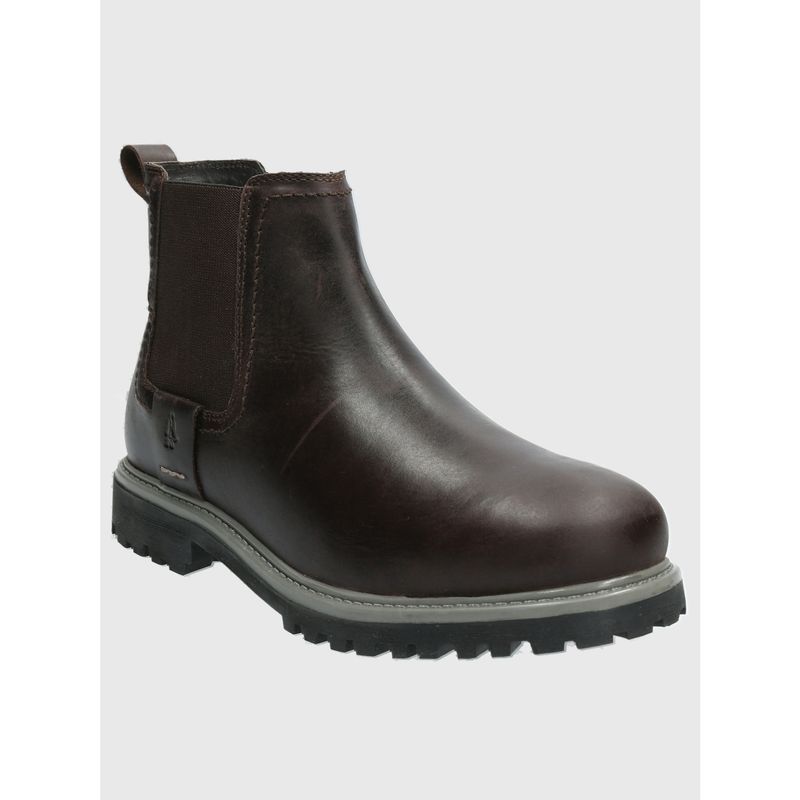 HUSH PUPPIES - Botin Cuero Hombre Morgan Café HUSH PUPPIES
