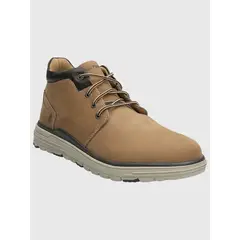 HUSH PUPPIES - Botin Cuero Hombre William Beige