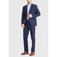 TRIAL - Traje hombre Formal Slim Fit Vercelli Lana Gris marengo