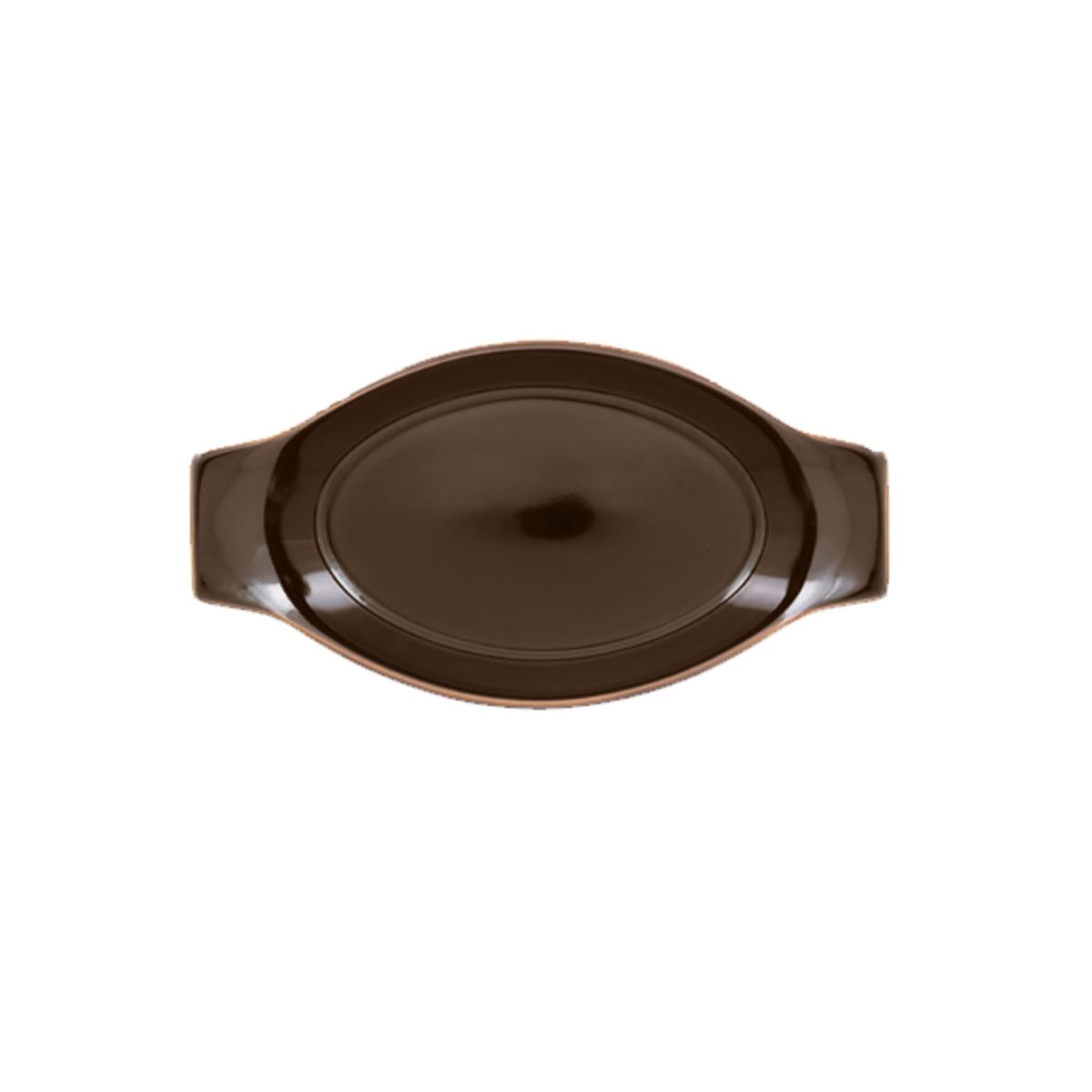 RAK PORCELAIN - SET DE 6 PLATO OVALADO PORCELANA GENESIS CLOVE 20CM EARED RAK RAK PORCELAIN